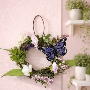 Mini Handmade Floral Wreath
